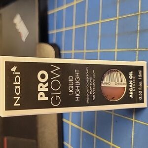 Nabi Pro Glow Liquid Highlight Argon Oil 15ml New Sealed Box Champagne